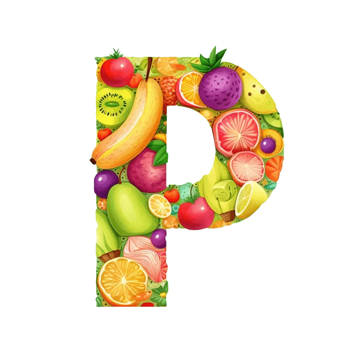 fruit en p