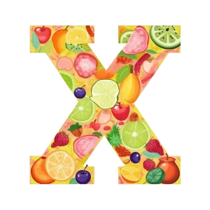 fruit en x