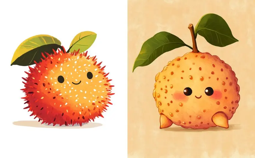 fruit qui ressemble au litchi